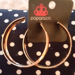 Paparazzi Gold Hoop Earring Set
